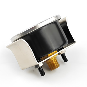 เกจวัดแรงดันพร้อมขายึด 1.0 Mpa แบบติดตั้งบนแผงแนวแกนที่มีความแม่นยำสูงสำหรับการตรวจจับแรงดันก๊าซ - Product Image 2