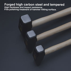 オーク材ハンドル付きハードン100G-2000G機械工ハンマー、プロ仕様の手打ち工具 - Product Image 4