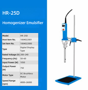 L'homogénéisateur de laboratoire est un équipement clé utilisé dans la biotechnologie, la <span class=keywords><strong>chimie</strong></span> et la recherche médicale. HR-25 Host - Product Image 4
