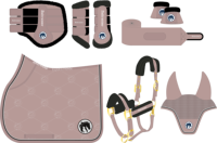 Nouveau design 2026 : Licol durable en PP et corde de nylon avec boucles métalliques pour chevaux