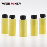 Recarga de dardos para trabajadores, paquete de balas de espuma Eva suave, 36*13mm, pistola de dardos de espuma, trabajador para pistola de espuma, 50 unids/pack