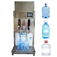 Ligne de production semi-automatique pour l'embouteillage d'eau à faible coût