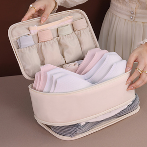 Haute capacité soutien-gorge voyage mallette d'emballage Portable sous-vêtements <span class=keywords><strong>culotte</strong></span> sac de rangement chaussettes multifonction effets organiser pochette sac - Product Image 2