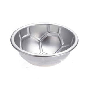 2 pièces d'ustensiles de cuisson pour la cuisine, moule à gâteau en forme de ballon de football 3D DIY, moule à bombe de <span class=keywords><strong>bain</strong></span>, moule à gâteau en aluminium sphérique non toxique, moule à <span class=keywords><strong>chocolat</strong></span> - Product Image 2