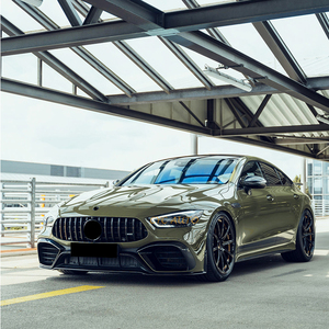 Ensemble complet de pare-chocs avant et arrière <span class=keywords><strong>AMG</strong></span> <span class=keywords><strong>GT</strong></span> Upgrade <span class=keywords><strong>63S</strong></span> bodykit pour Mercedes Benz <span class=keywords><strong>AMG</strong></span> Class 4 door 2018 2019 + - Product Image 2