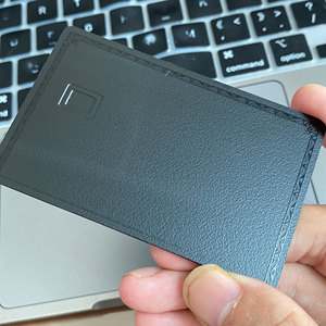 Dropshipping tùy chỉnh màu đen Matt Laser khắc AMEX sọc từ chữ ký ngân hàng kiểm soát truy cập thẻ sản phẩm - Product Image 4