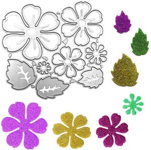 Blumen blätter Schmetterlings form Metalls tempel schneidet Präge schablonen werkzeug für Album dekoration Gruß karte DIY Bastel dekoration - Product Image 5