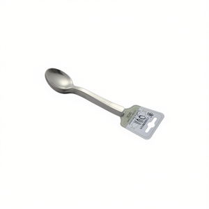 Cucchiaio in Metallo Durevole da 11 cm con Manico Lungo, Facile da Usare e Lucidato a Specchio, Ideale per Servire e da Viaggio - Product Image 2