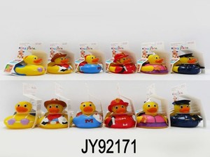 Cao su mềm tắm vịt cho bé chơi bồn tắm Đồ chơi cao su Vịt Tắm Đồ chơi - Product Image 5
