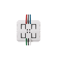 Gradateur coupleur à bouton-poussoir 4 canaux Zigbee GP Switch configurable alimenté par batterie