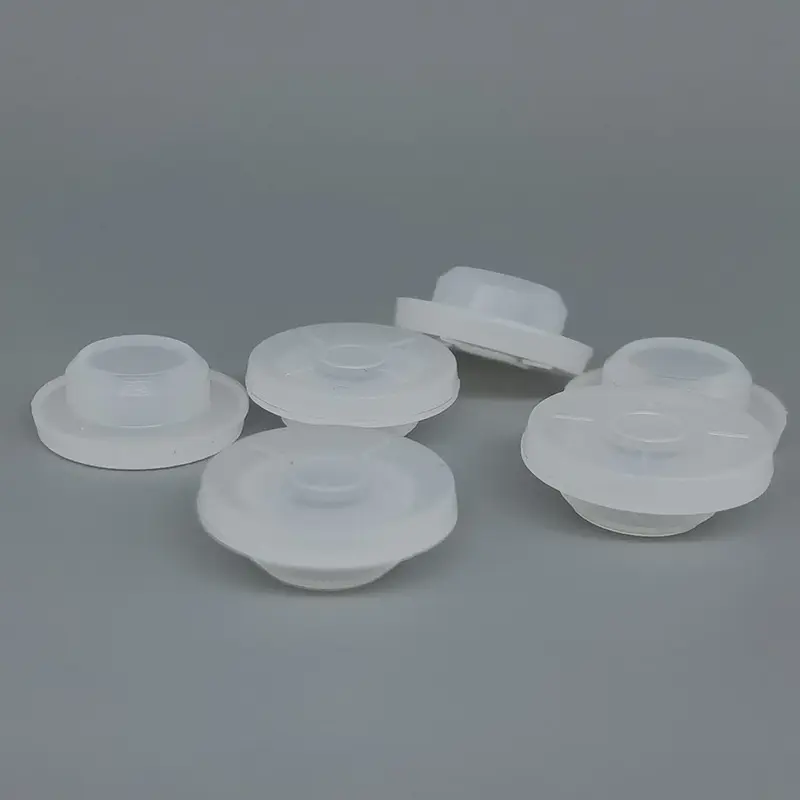 Pharmazeuti scher transparenter klarer 20mm Silikon kautschuks topfen für Fläschchen