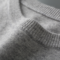 Pull-over en laine 100 % pour homme, personnalisé avec logo, col rond, coupe ample, colorblock, épais, vente en gros