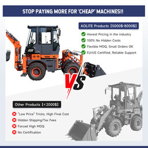 Bauarbeiten Schwere Baumaschinen Exporteur Hochwertige EPA-Zertifizierte Anhänger-Minibagger Traktor Großer Lader - Product Image 2