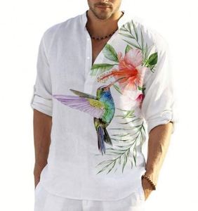 Vente en gros Chemise Henley en coton et lin <span class=keywords><strong>pour</strong></span> hommes Costume <span class=keywords><strong>hippie</strong></span> Tenues de yoga Haut à manches longues ample <span class=keywords><strong>Tenue</strong></span> décontractée Vêtements de plage Chemises - Product Image 6