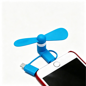 พัดลมมือถือแบบพกพาหลายพอร์ต USB แบบขายส่ง พัดลมไร้เสียงแบบไม่มีแปรงถ่าน พัดลมระบายความร้อนขนาดเล็กแบบสวมใส่ได้ พัดลมมินิ USB - Product Image 6