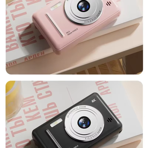 Cámara Digital Retro CCD A1 <span class=keywords><strong>4K</strong></span> de 50 Millones de Píxeles con Enfoque Automático, Antivibración Inteligente, Cámara de Nivel Básico para Viajes - Product Image 2