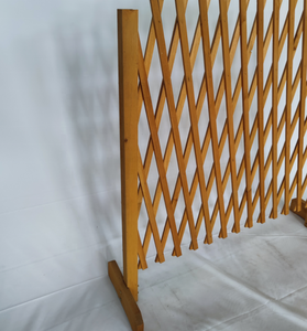 Le cadre de support de plantes naturelles de jardin extérieur peut être une clôture rétractable en bois personnalisée - Product Image 5