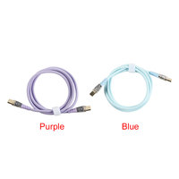 Cable de Carga Rápida USB Dual de Nailon de 60 W y 1 M al por Mayor para iPhone 11 X 12 15 16
