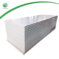 Panneau sandwich EPS pour une construction rapide et facile, panneau d'isolation en polystyrène, panneau mural sandwich en ciment EPS