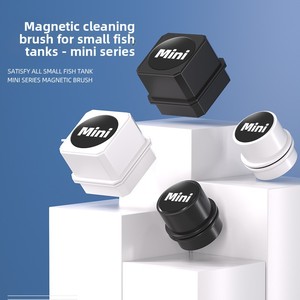 Mini Plastik-Aquariumbürste mit starkem Magnetismus, Reinigungswerkzeug für saubere Innenwände ohne tote Stellen - Product Image 2