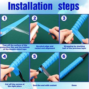 Chất Lượng Cao Tùy Chỉnh Padel Vợt Với Chống-Trượt Overgrips Cá Nhân Vợt Tennis Với PU Grip Pad - Product Image 2