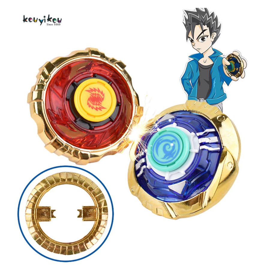 Производители Kouyikou, оптовая продажа, спиннинговые игрушки, пусковое устройство для тяги, металлические боевые игрушки для мальчиков с гироскопом