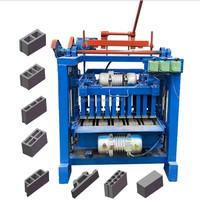 Machine à blocs de béton manuelle YIPU 4-35, haute efficacité, petite taille, pour briques creuses à trois trous 400-120-200mm, pour petites productions