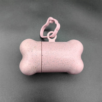 Sacs à déjections biodégradables et compostables personnalisés, sacs à déchets écologiques de 15 microns, rouleau de sacs à déjections pour chiens avec distributeur, vente en gros