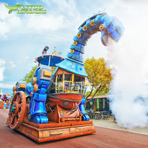 Resina dinosauro robotico parata galleggiante in fibra <span class=keywords><strong>di</strong></span> vetro in schiuma per interni meccanico per centri commerciali aeroporti asili nido <span class=keywords><strong>scuole</strong></span> - Product Image 2