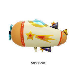 Globos de papel de aluminio para coche de dibujos animados, avión, helado, forma de coche, globo de película de aluminio, decoración de fiesta de cumpleaños, globo de coche - Product Image 3