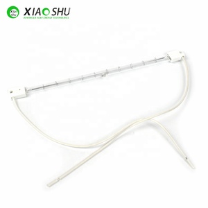 XIAOSHU 220v <span class=keywords><strong>230v</strong></span> elettrico alogeno quarzo tubo riscaldante 1000w 1200w quarzo alogeno lampada a infrarossi riscaldatore - Product Image 6