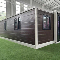 Maisons miniatures de luxe prêtes à être expédiées avec mobilier complet, kits de maisons préfabriquées pour une location et une habitation rapides