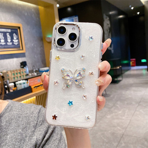 Tpu elettroplacca diamante farfalla modello Glitter Cover posteriore del telefono per Samsung Galaxy S10 S10 Plus - Product Image 6