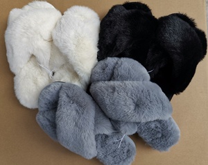 Pantofole/cinturini incrociati in peluche Super morbidi di alta qualità Hotsale da donna <span class=keywords><strong>con</strong></span> cuscino in Memory Foam - Product Image 3