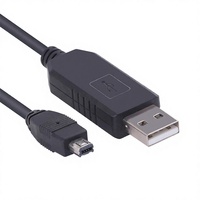 Kabel Adaptor Serial Mini 4P USB ke RS232 FTDI untuk Pemrograman PC Scanner Uniden Bearcat