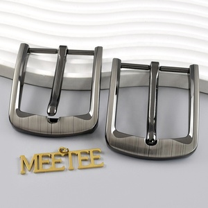 MeeTee ZK897 40mm Ceinture en cuir pour homme <span class=keywords><strong>Boucle</strong></span> <span class=keywords><strong>ardillon</strong></span> <span class=keywords><strong>Fermoir</strong></span> de remplacement en alliage de zinc solide Pantalon Jeans Ceinture Hardware - Product Image 3