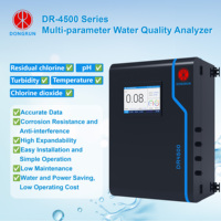 DR-4500 Series Multi-parameter Water Quality Online Analyzer for Drinking Water Temperature Chloride Ion Detection Conductivity