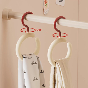 Gantungan <span class=keywords><strong>Display</strong></span> syal bulat, dudukan tas topi kreatif untuk ruang tamu warna-warni <span class=keywords><strong>Display</strong></span> kait gantung - Product Image 4