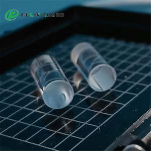 Cuarzo de sílice fundido UV FELIX JGS1, cristal de zafiro, tamaño personalizado, superficie lateral pulida, lente óptica en forma de varilla - Product Image 4