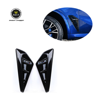 Pour BMW G05 X5 F95 X5M 2019-21, style compétition, garnitures de pare-chocs en plastique <span class=keywords><strong>ABS</strong></span> noir, emblèmes latéraux, marqueurs de pare-chocs - Product Image 1