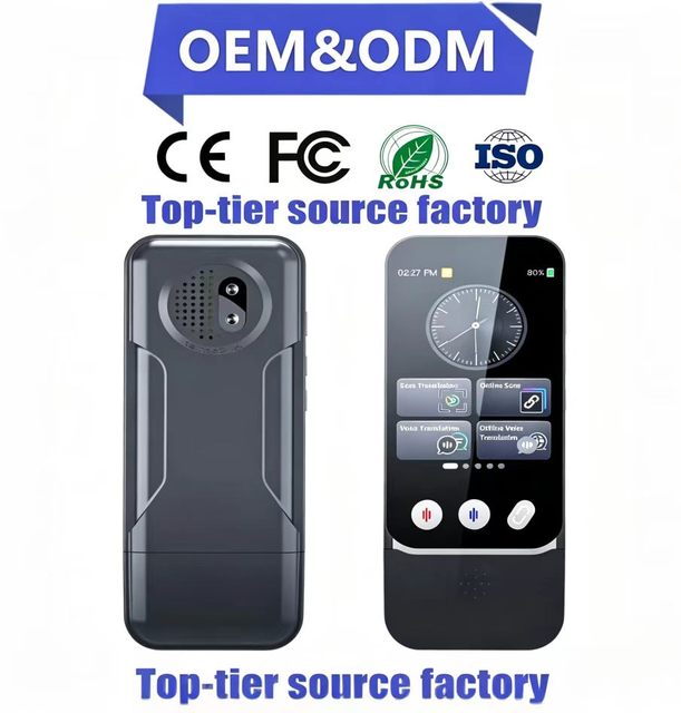 S500 AI Smart Voice Translator 18 Offline Languages 142 Online Android Photo Translation Business Travel Foreign Touch IPS