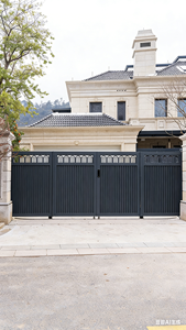 Puerta Sanovia <span class=keywords><strong>de</strong></span> Alta Gama, Estilo Francés, Puerta <span class=keywords><strong>de</strong></span> Patio, Puerta Corredera Automática <span class=keywords><strong>de</strong></span> Aleación <span class=keywords><strong>de</strong></span> <span class=keywords><strong>Aluminio</strong></span> <span class=keywords><strong>para</strong></span> Exteriores, Puerta <span class=keywords><strong>de</strong></span> Garaje Inteligente <span class=keywords><strong>para</strong></span> Casa - Product Image 3