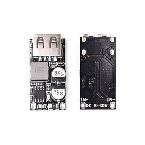 QC3.0 QC2.0 USB DC-DC понижающий преобразователь зарядки понижающий модуль 8V-30V 9V 12V 24V постоянного тока до быстрое зарядное устройство монтажной платы 3V 5V - Product Image 2