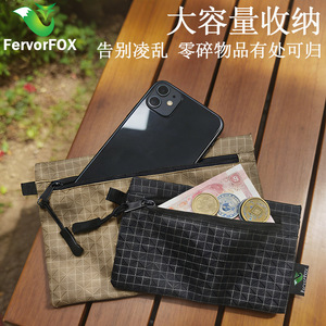 Porte-cartes étanche FervorFOX, mini portefeuille en Dyneema avec sangle détachable pour la randonnée et le camping en plein air - Product Image 5