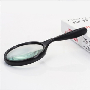 Lupa de mano con manivela, aumento de 3x, 100 aumentos, adecuada para que los niños observen insectos y para que las personas mayores lean. - Product Image 1