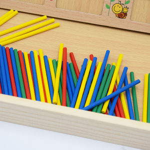 ไม้ไผ่ดิจิทัลสำห<span class=keywords><strong>รับ</strong></span>คำนวณคณิตศาสตร์ช่วยสอนสัตว์หอยทากปริศนาการเรียนรู้การเรียนรู้การนับบล็อกนาฬิกา - Product Image 6