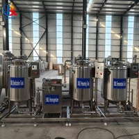 Machine à yaourt à haute productivité à usage commercial, petite usine de pasteurisation du lait, ligne de production de yaourt