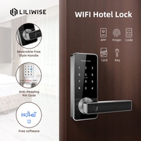 Mejor seguridad en el Hotel de la venta de productos electrónicos tarjeta Rfid cerradura de puerta del Hotel con el Software de gestión de sistema