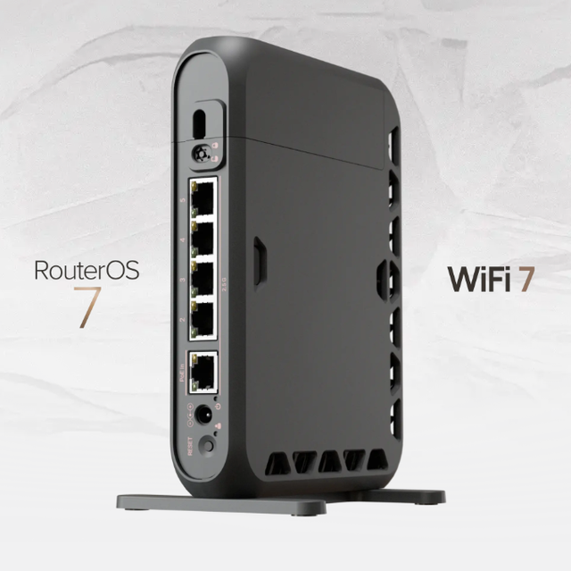 Old MikroTik hAP be³ Media MA53UG+HbeH WIFI 7 Home Router
