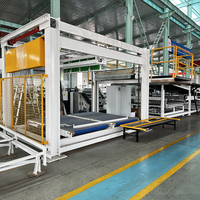 Ligne de production de carton ondulé 5 plis, ligne complète de production de carton ondulé avec ondulateur simple, machine à refendre et à découper